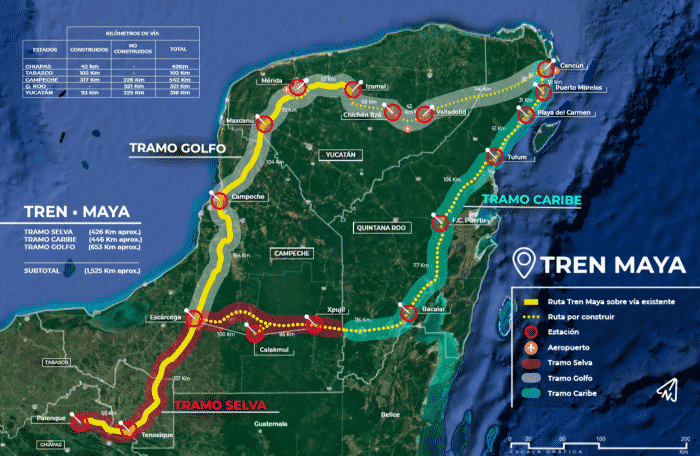 Habitantes de tres municipios de Yucatán obtienen suspensión provisional contra obras del Tren Maya
