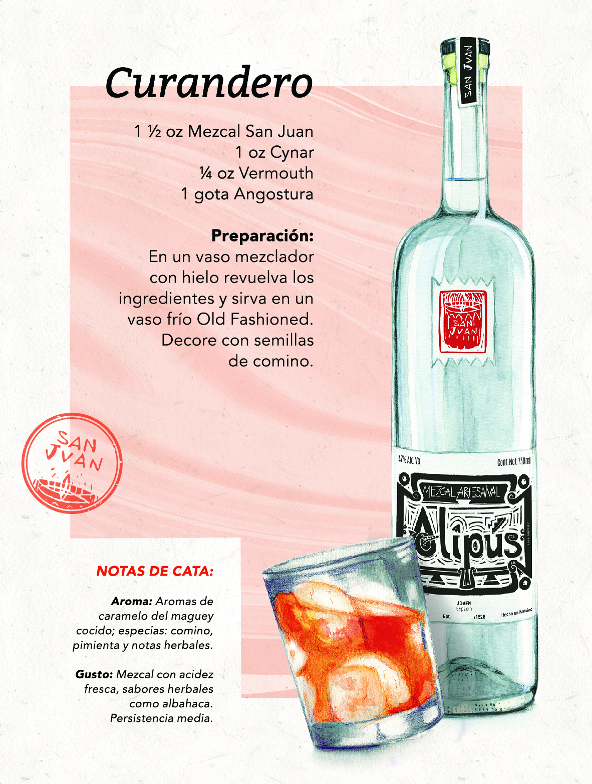 Recetas de cocteles con mezcal