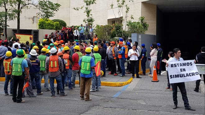 simulacro del 19 de septiembre 2019