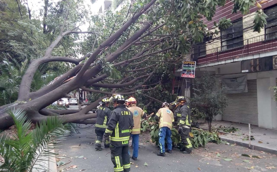 alerta amarilla por fuertes vientos en la CDMX