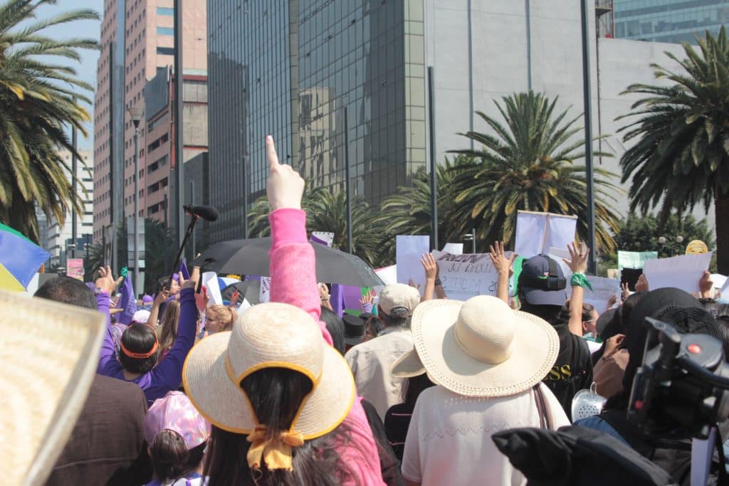 Juntas somos más marcha en la cdmx