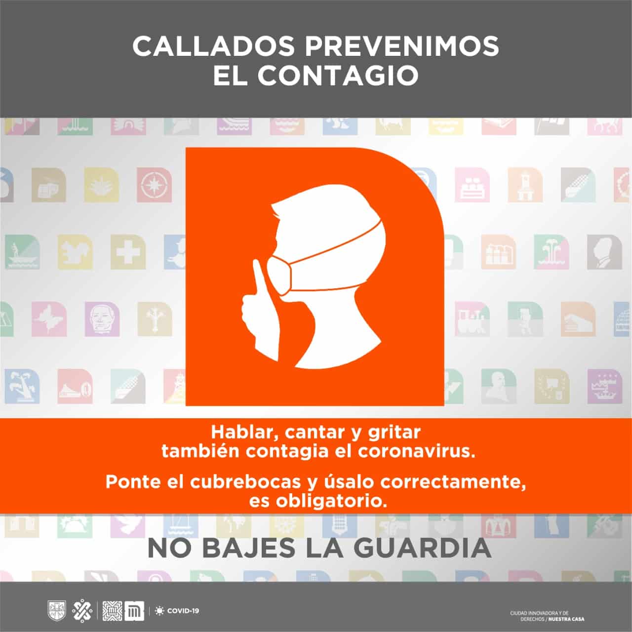 El Metro pide a usuarios callarse para evitar contagios de COVID-19