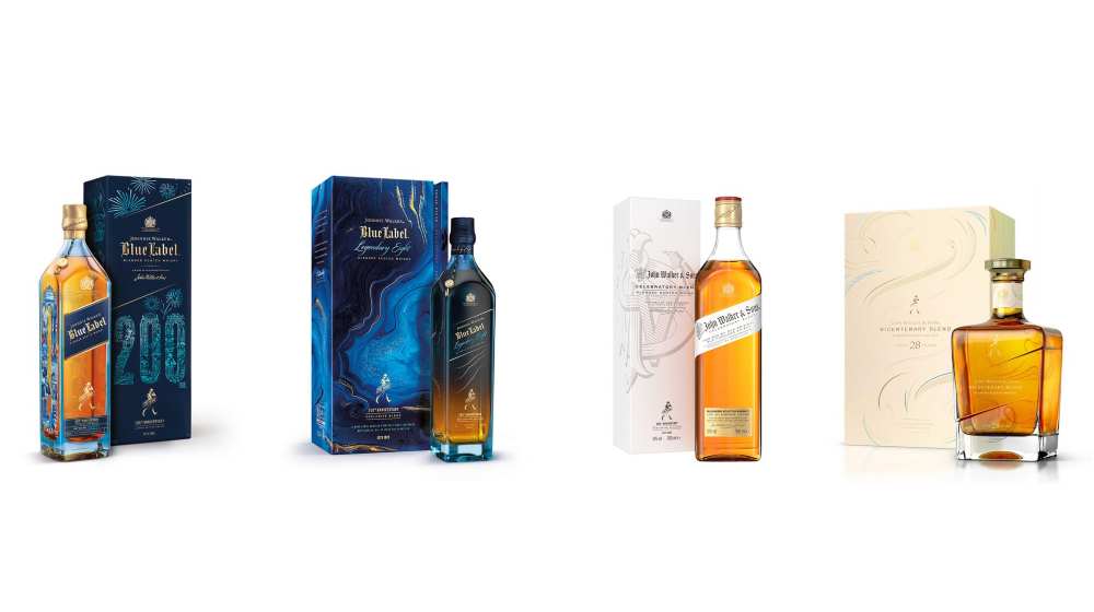 Johnnie Walker celebra 200 años de historia con cuatro ediciones limitadas