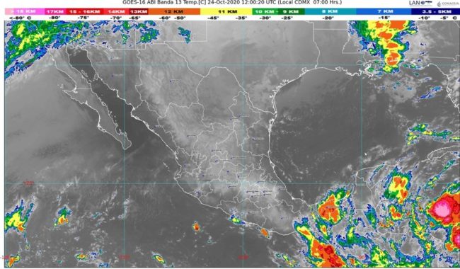 Pronóstico del Clima para el sábado 24 de octubre - News Report MX