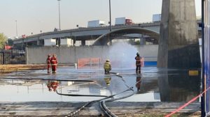 Fuga de combustible afecta Planta de Bombeo El Caracol