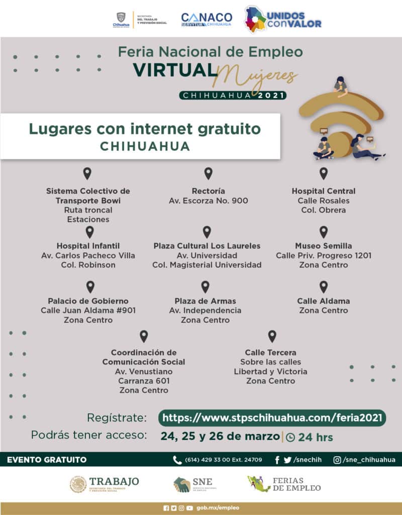 Feria de Empleo Virtual para Mujeres 2021