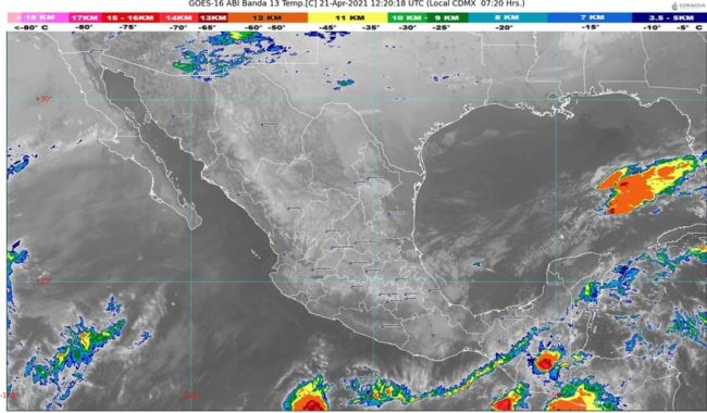 Pronostico Del Clima Para El Miercoles 21 De Abril News Report Mx