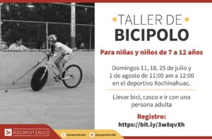 Bicipolo infantil en Azcapotzalco