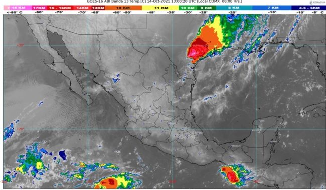 Pronóstico del Clima para el jueves 14 de octubre - News Report MX