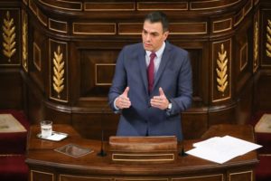 Pedro Sánchez comparecencia diputados 2021