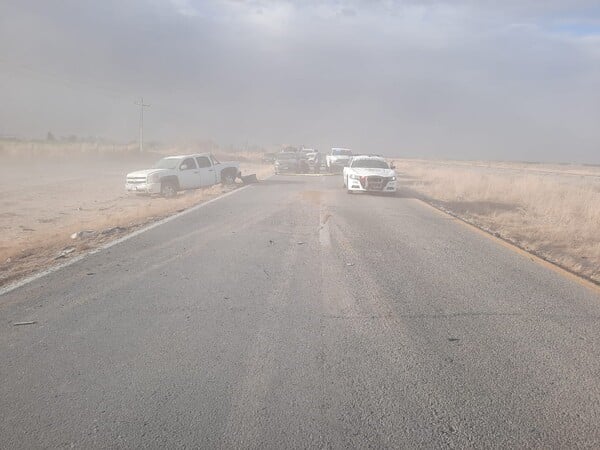 Fuertes vientos en Chihuahua