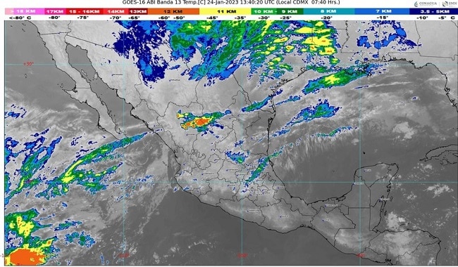 Pronóstico del Clima para el martes 24 de enero - News Report MX