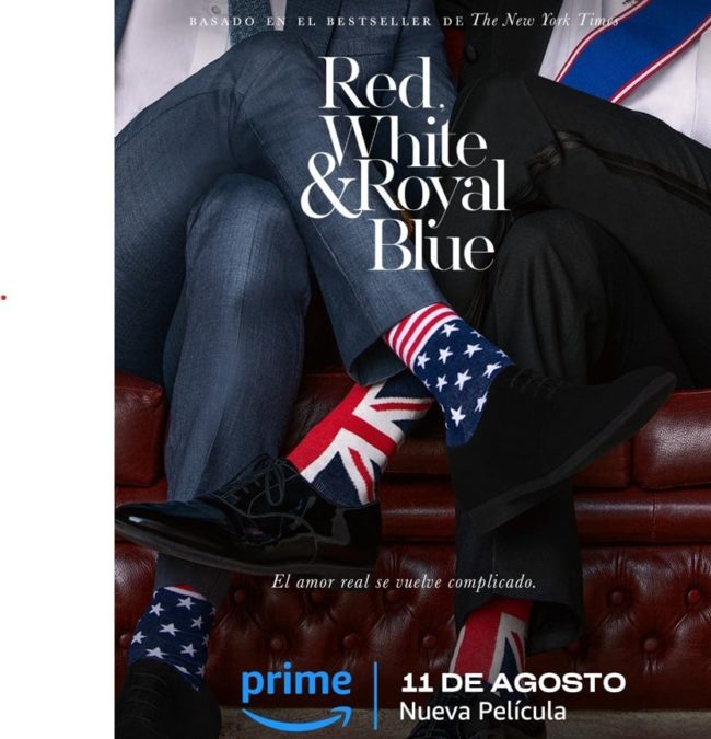 Prime Video anuncia la nueva película Rojo, Blanco y Sangre Azul basada  en la novela best seller - News Report MX
