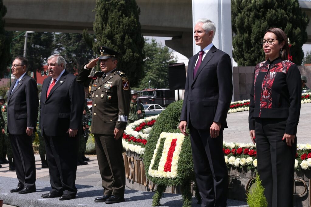 Encabeza Alfredo del Mazo Ceremonia Conmemorativa por el CLXXVI Aniversario del sacrificio de los Niños Héroes de Chapultepec