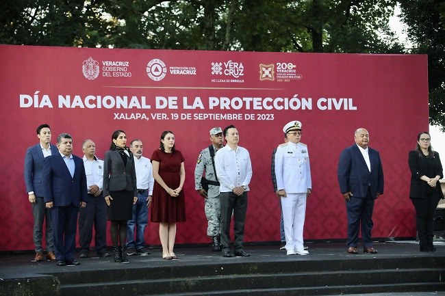 Una sociedad más preparada, empática y con bienestar, la meta de Protección Civil