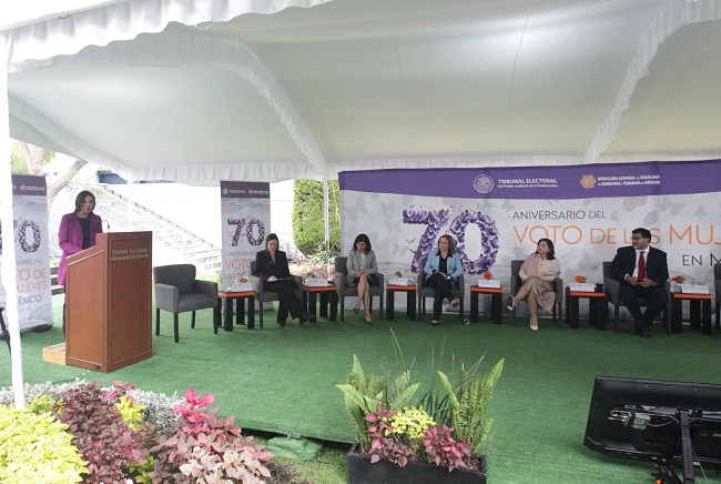 Conmemoran 70 Aniversario del Voto de las Mujeres en México