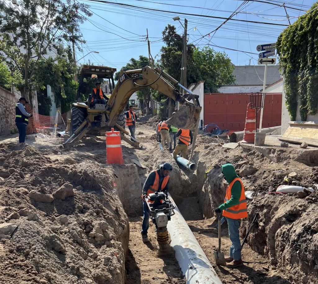 SDUOP rehabilita Paseo de Belgrado en el Fraccionamiento Tejeda