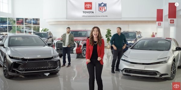 Toyota Named the Official Automotive Partner of the National Football League