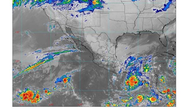 Pilar en interacción con el frente frío No. 8, ocasionará en las próximas horas, lluvias torrenciales en Chiapas y Oaxaca