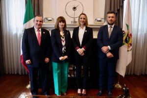 Visita embajadora de Ucrania a la Representación de Querétaro en la Ciudad de México