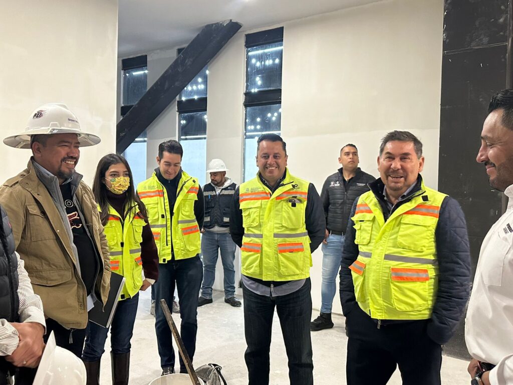 Autoridad supervisa obra de edificio para Seguridad Ciudadana