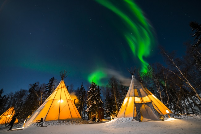 Territorios del Noroeste, Canadá. ¡Las auroras boreales están aquí!