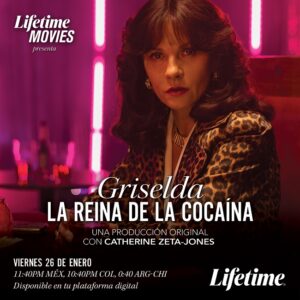 Catherine Zeta-Jones llega a Lifetime