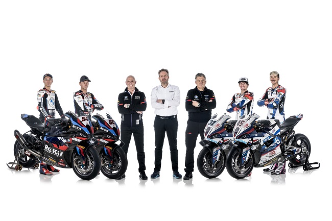 BMW Motorrad Motorsport presentó alineación del WorldSBK