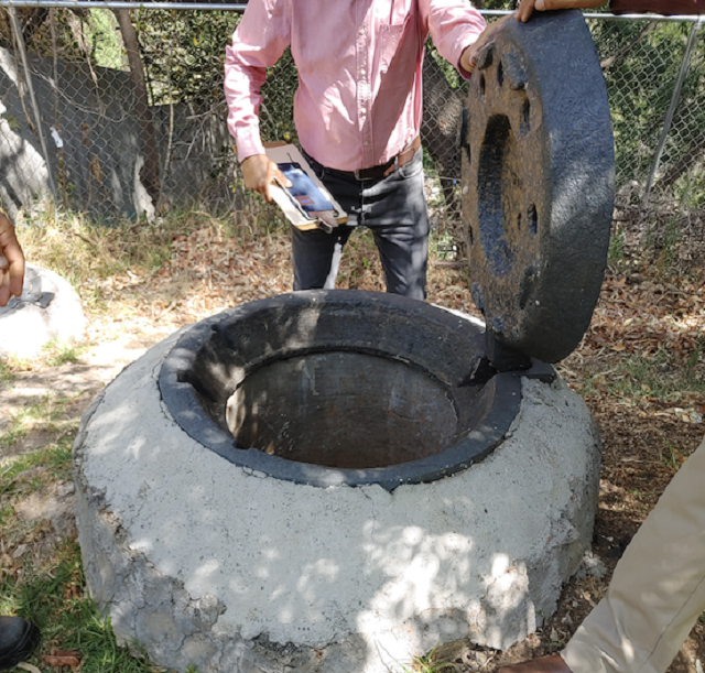 desbordamiento de aguas residuales